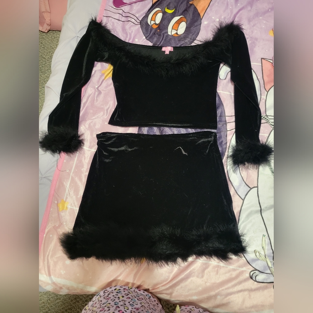 Sugar thrillz skirt set